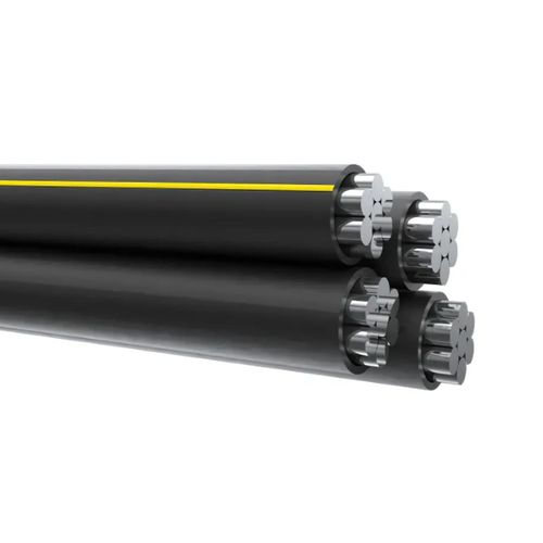 Nassau Electrical Supply 50' Aluminum URD Dyke 2-2-2-4 Cable Direct Burial Quadruplex Secondary Wire