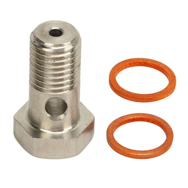 Hollow Banjo Bolt Adapter Car Oil Hollow Bolt Metal Banjo Bolt Replacement for VXR GSI Z20LEH Z20LET 2.0 Turbo