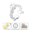 Philip Jones Adjustable Daisy Eternity Ring