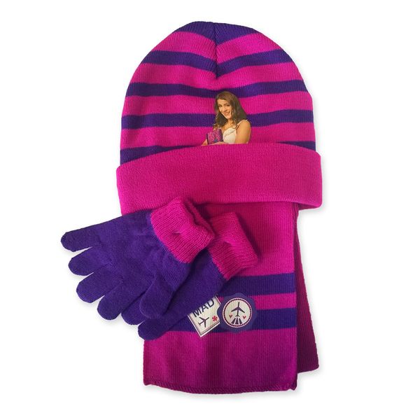 Set bufanda gorro guantes Violetta Disney