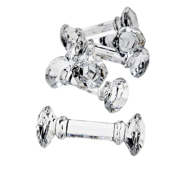 Godinger Crystal Dumbbell Knife Rest - Set of 6