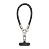 Owltech Smartphone Strap, Hand Strap, Mobile Phone Strap, Wrist, Reflective Material Braid, Stylish, black/purple
