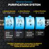 Compact 5-Stage Reverse Osmosis System, NSF Certified 50GPD Membrane