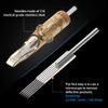 Ambition Premium #12 Standard 7M1 Disposable Tattoo Needles Cartridges Supply 7 Single Stack Magnum 20Pcs for Professionals and Beginners Tattoo Artists