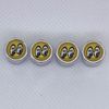 moon eye VW Wheels Tire Valve Stem Caps Chrome Beetle Bug convertible edition