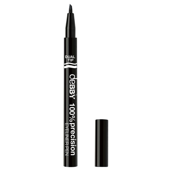 Debby Eyeliner Dual Pen 01 Black