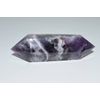 Nature's Enlightenment 67g Chevron Amethyst Double Terminated Wand Point -