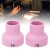 2Pcs TIG Welding Cup 16# Ceramic Nozzle Accessory Set for WP17 18 26 Torch, Wide Compatibility, Ceramic Material