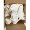 BIO28A 20 PCS 5" SHOES White Rawhide