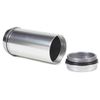 Penguin Lighter Portable Ashtray Ash Cylinder Slide Type Silver