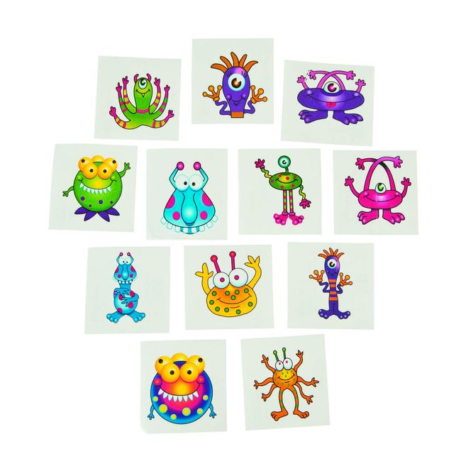 Fun Express Monster Tattoos