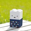 KAWADA Miffy Block Shaped Case (Carrot Pattern) BC-01