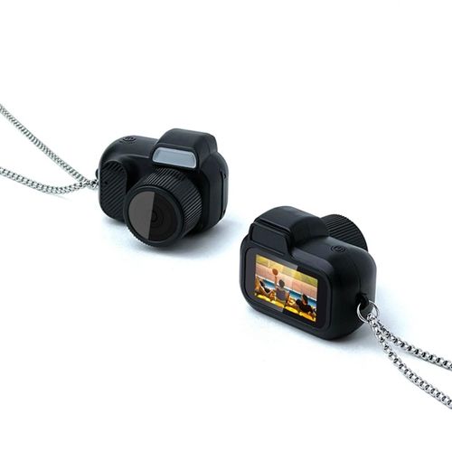 Mini Keychain Camera, 1080P 2MP Mini Thumb Sized Camera Keychain, Micro Video Camera Camcorder, with 100 Mins Battery Life, for Students, Kids