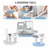 Pet Grooming Vacuum Kit Shedding Clipper Brush Tool