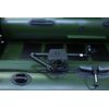 Railblaza Compatible echo sounder holder with telescopic sensor rod and platform, colour: black