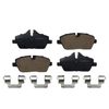 11.02'' Front Brake Rotors Ceramic Brake Pads Kit for 2007 - 2013 Mini Cooper