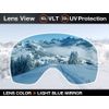 [ZERO TECH BASE] OAKLEY CANOPY Goggle Replacement Lenses Light Blue Skiing Snowboard