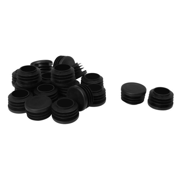 Uxcell Pipe Cap Plastic paipuendokaba- Outer Diameter 30 mm Inner Diameter 27 mm – 29 mm Pack of 18