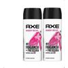 2 Axe ANARCHY FOR HER Body Spray Deodorant 48 Hr Full Regular Size 5.1oz ea