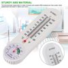 2x Wall Thermometer Hygrometer Humidity Temperature Meter Tester Indoor Outdoor