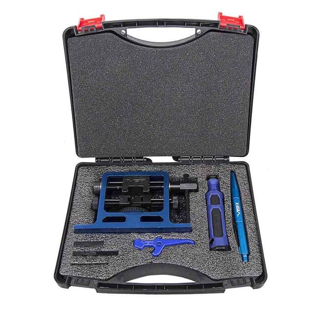 The Ultimate Complete Armorer Kit includes Front and Rear Sight Installation + Disassembly Tool and More in Foam Lined Storage Case works with Glock 17 19 19X 20 22 23 29 31 32 37 38 43 43X 45 48