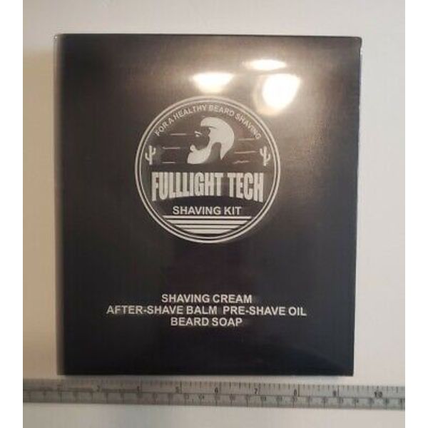 2X Fulllight Tech Shaving Kit - Cream, After-Shave Balm, Pre-Shave Oil & Soap