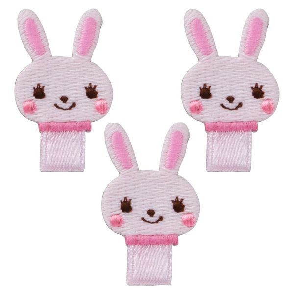 Minoda FunnyZOO Name Badge Clip (Patch) Rabbit K01I5698