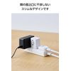 Elecom EC-AC6820WF Type-C USB-C 20W USB PD Compatible, 1 Port, PSE Certified, GaN Utilized, Folding Plug, Shirochan