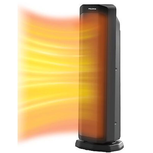 1500W Tower Space Heater for Indoor use in with Oscillation, Remote Control, ...