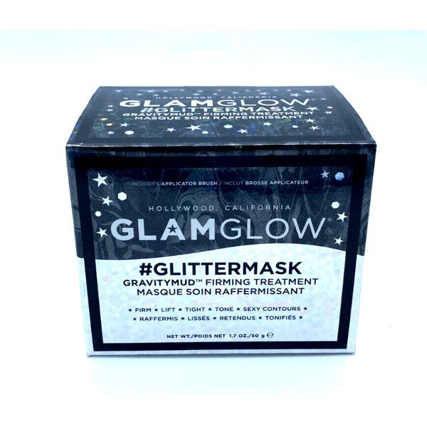 Glamglow Glittermask Gravitymud Firming Treatment ~ 1.7 oz / 50 g ~