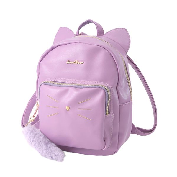 [Secret Door] ALTROSE 330899-19 Cat Cat Motif Mini Backpack Purple