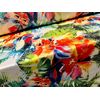Single Jersey Fabric, per metre - Jungle Flower Print - Multicolour