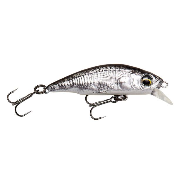 Savage Gear 3D Sticklebait Twitch Lure: Black Silver