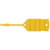 KS Tools 500.8093 Keyring with Loop, Yellow, Pack of 500