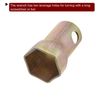 sourcing map Spindle Nut Socket 50mm 6 Point Wheel Bearing Locknut Socket