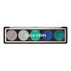 Profusion Cosmetics Aqua Gems 5 Shade Glitter Eyeshadow Palette, Multicolour