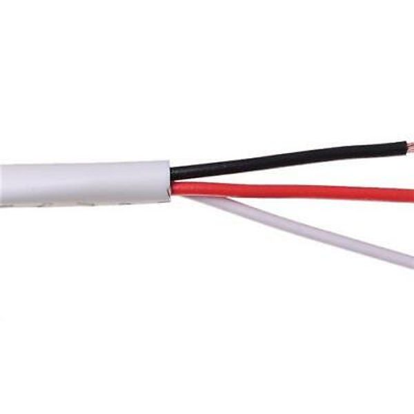 Shielded Plenum Cable 18/3 18 Gauge 3 Conductor � Made in the USA � 20 Ft. Roll