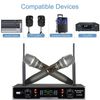 Berlingtone BR-52UM Professional Dual Dynamic Handheld UHF Wireless Microphone