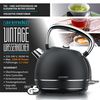 DE Arendo Kettle Stainless Steel with Temperature Setting