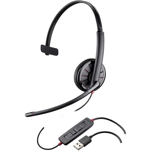 Plantronics 204440-01 Blackwire C315-M Headset (Renewed)