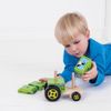 Bigjigs Toys Wooden Stacking Tractor Toy