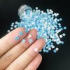 Slice Parts Soft Clay Nail Art Stickers 3D Colorful Snowflake Nail Deco Parts Nail Care Set DIY Decoration Supplies Accessories Sea 1pack 50g