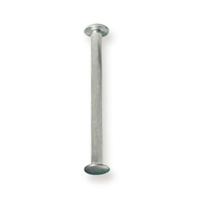 TRUBIND Chicago Screw and Post Sets - 2 1/2 inch Post Length - 3/16 inch Post Diameter -Silver Aluminum Hardware Fasteners - 100 Screws with 100 Posts for Binding, Albums, Scrapbooks - (100 Sets/Bx)