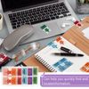 500pcs Sign Here Post It Flags, 10 Sets Post It Sign Here Flags, Index Tabs Post It Arrow Flags for Bookmarks (10)
