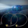 2pcs H11 to HB4 Bulb Connector 9006 Headlight Fog Light Adapter Conversion Cable Sockets