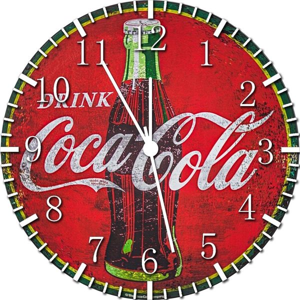 Coca-Cola Wall Clock G171 Personalized option with adding names