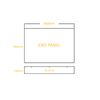 Eaton Light Ash End Bath Panel Adjustable Height Bath Panel 800mm