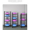 Half Gym Ball Balance Ball Display Stand Storage Rack Shelf Yoga Ball Half Circle Stand Fitness