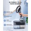 Water-Powered Electric Ear Wax Cleaner with Irrigation Kit and Adjustable Modes