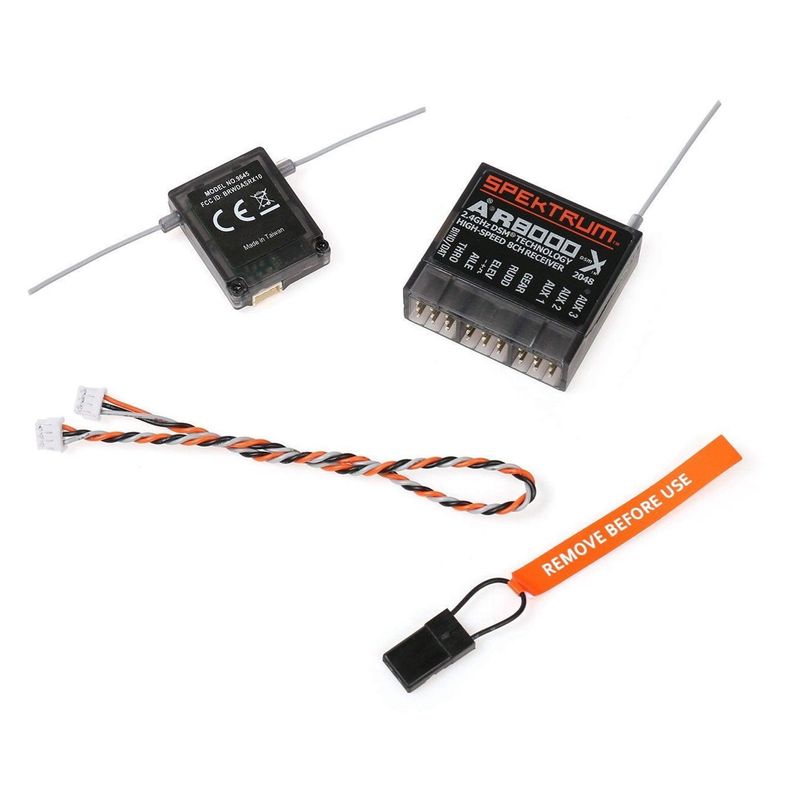LICHIFIT Receptor RC de alta velocidad para Spectrum AR8000 8CH DSM2 DSMX DX7 DX8 DX9 DX18